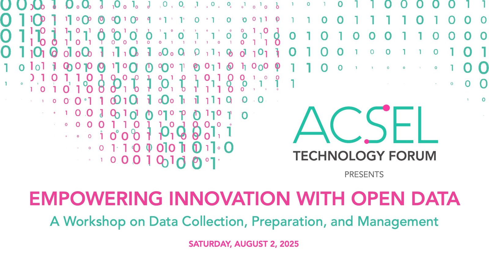 ACSEL workshop – slides – 16×9